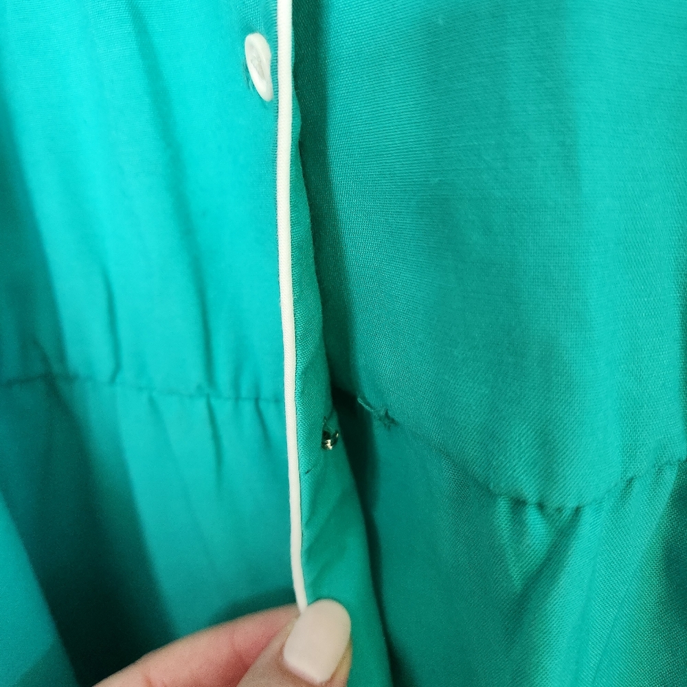 Vintage Mint Dress- quarter sleeve - Picture 10 of 17
